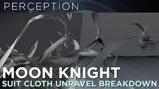 Marvel Studios' Moon Knight: End Title Sequence Moon Knight Suit Unravel VFX Process and Breakdown