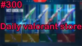 Daily valorant store - I got Singularity Phantom (Day300)