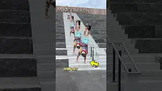 HANDSTAND WALK DOWN 50+ STAIRS! 😱