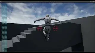 Multiplayer ready wallrunning Third person Template demo by Sky titan Games