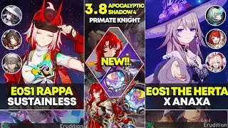 E0S1 Rappa Sustainless & E0S1 The Herta x Anaxa | Apocalyptic Shadow 4 | Honkai Star Rail 3.8