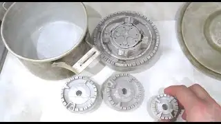 Осветление алюминиевых комфорок, кастрюль Азотной кислотой