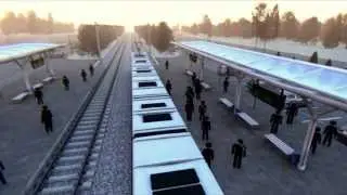 Презентационный видеоролик «Городская электричка»