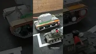 КВ-2 на Радиоуправлении Масштаб 1/10 #shorts #short #rctanks