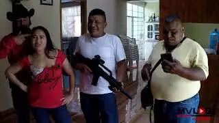 Detras de camaras con nuevos actores en BULLING VIOLENCIA /cine mexlatino