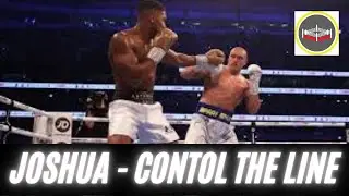 Usyk vs Joshua - Controlling the line - Film Study
