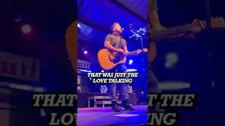 Don’t know what came over me, that was just the love talkin’! #eliyoungband #countrymusic #band