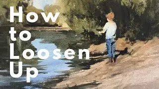 The 3 Keys to Painting Loosely in Watercolor