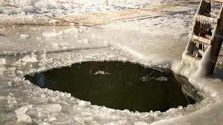 нашли женщину, которая утонула в проруби 🙏