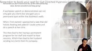 How to attract clients 15/44 - Workplace Speech