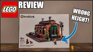 Not What I Thought! LEGO - Old Train Engine Shed 910033 (2024) Review! BrickLink Series 1