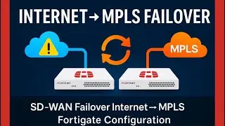SD-WAN : Failover Internet traffic to MPLS