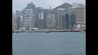 Viewing the incredible Hong Kong skyline aboard the Duk Ling junk