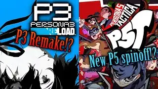 My Thoughts on Persona 3 Reload and Persona 5 Tactica