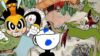 Обожаю пчел(  (Cuphead но только мелкашка 2 часть)