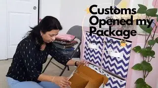 Customs opened and Resealed my package - Locker service from India