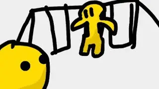 A Wobbly Life Cartoon (Day 1: Swings)