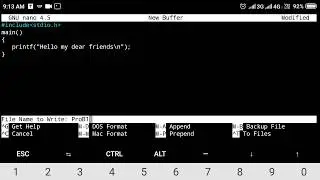 Running  C Program On LLVM Compiler On Mobile