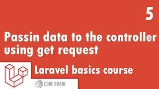 Laravel basics Course - Passing data to the controller with get request in Laravel #5