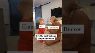 Asking my 1 year old if I can change his diaper 
