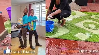 How To Clean Your Without A Machine// Clean the Carpet With me/Carol Errand Services