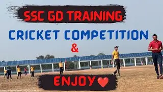 SSC GD TRAINING|| REPUBLIC DAY SPECIAL ❤️|| ssc gd training time enjoy cricket match||ssc gd 2024 ||