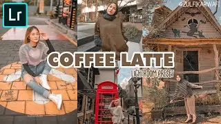 Coffee Latte Lightroom preset | Free Download XMP DNG | Tutorial edit foto coffee ala selebgram