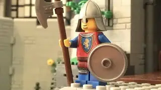 Lego Castle: Lion knights castle takeover- stopmotion movie