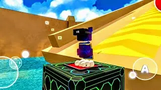 Сба.Sba.Супер мишка.super Bear Adventure.Parkour in Biomatepskoy desert.Паркур Биоматепская пустыня