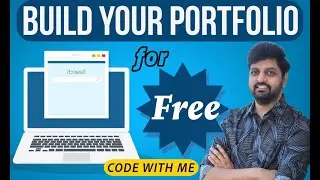 Build Portfolio Website for FREE in 10 minutes!