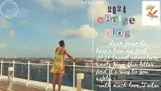 you got mail 💌 || my cruise travel vlog ⋆˚✿˖°
