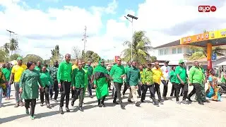 HAPI AINGIA KWA MATEMBEZI BAGAMOYO KATIKA ZIARA YAKE, HIVI NDIVYO ALIVYOPOKELEWA