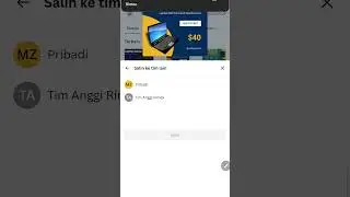 ✅️ Cara salin proyek ke tim lain di canva