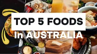 Top 5 Aussie Foods in Australia YOU MUST TRY! #streetfood #food #foodvlog #mukbang #foodie #trending