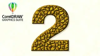Text effect | Text logo | Corel DRAW tutorials | Shorts | 036