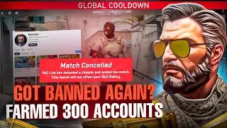 VAC 3.0 GLOBAL COOLDOWN. I FARMED 300 ACCOUNTS. CS2 CASEFARM!