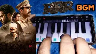 RRR__Ram Charan Entry Mass BGM Mobile Piano Cover By Walk Band