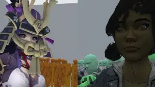 What would happen if Raiden ei and Clementine starred in The Mummy 3 (part 1) [PRISMA 3D]
