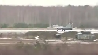Миг 29 разбился при взлёте секретные Кадры