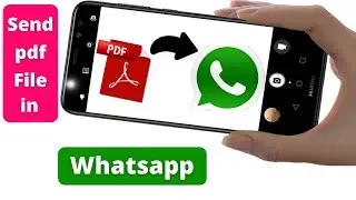 How to Send pdf File in WhatsApp