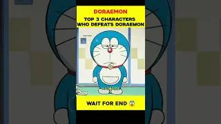 Top 3 Characters Who Defeat Doraemon 🤯🤯 #doraemon #doraemonfacts #shinchan
