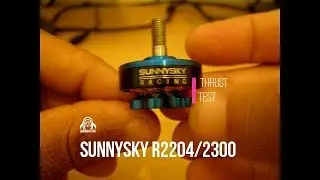 Sunnysky R2204/2300 thrust test