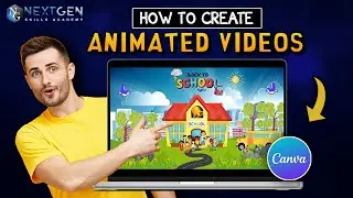 How To Create Animated Videos In Canva-Canva Tutorial