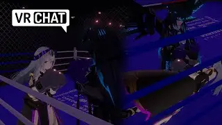 Magic vs tech boxing🔮 VRchat BOXING