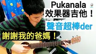 【IAN LU】Pukanala的效果器吉他!!!第一次看到這種東西!!!《謝謝我的爸媽≧ω≦》 | Unboxing
