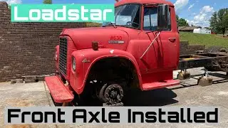 Front Axle Installed