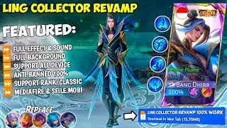 FIXED SKILL 1 | NEW Script Ling Collector No Password | Full Effect & Sounds | Update New Patch MLBB
