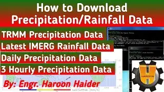 How to Download TRMM Rainfall Data| IMERG Precipitation Data from NASA| Using WGET and Cygwin|| 2022