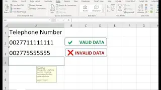 Day41 Data validation Input messages