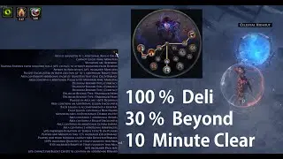 100% Deli -- 30% Beyond -- 10 Minute Clear -- 3.17 CWDT Elementalist